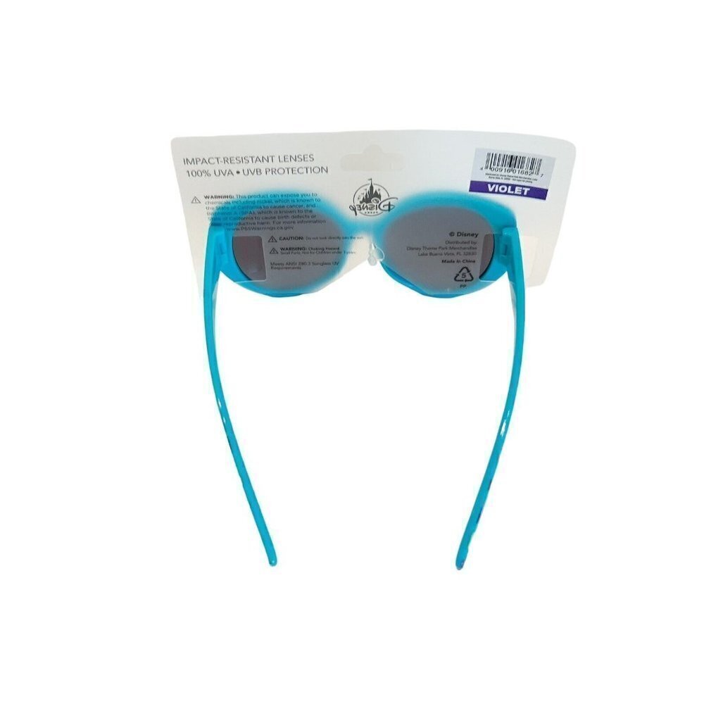 Disney Parks Mickey Colorful Balloons Frame Sunglasses Child Kids Aqua Blue NEW - Picture 4 of 9